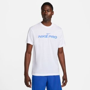 NIKE M NK DF TEE DB NIKE PRO WHITE
