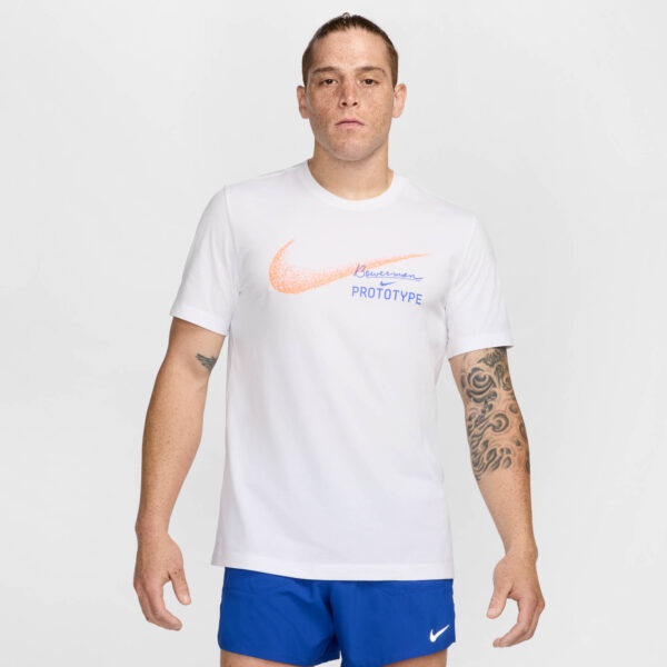 NIKE M NK DF TEE FOUNDERS WHITE
