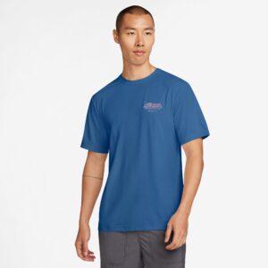 NIKE M NK DF UV HYVERSE SS GX COURT BLUE/BLACK