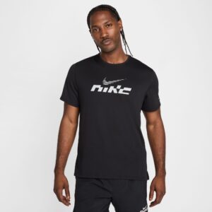 NIKE M NK DF UV MILER FLASH SS BLACK/REFLECTIVE SILV