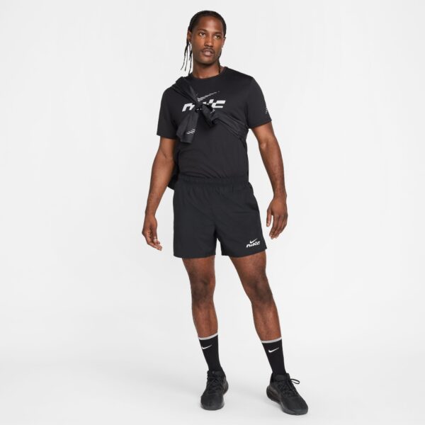 NIKE M NK DF UV MILER FLASH SS BLACK/REFLECTIVE SILV – Bild 4