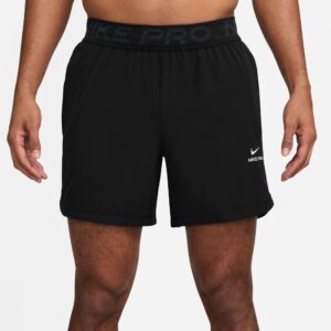 NIKE M NP DF NPT 6IN SHORT BLACK/WHITE