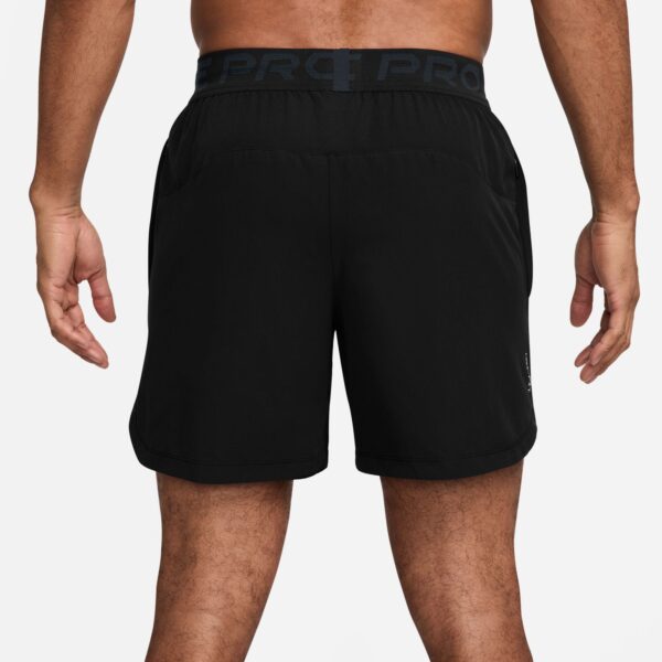 NIKE M NP DF NPT 6IN SHORT BLACK/WHITE – Bild 2
