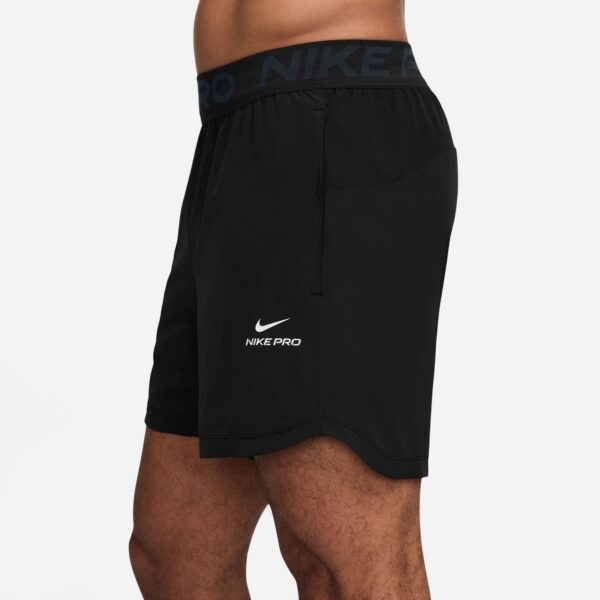 NIKE M NP DF NPT 6IN SHORT BLACK/WHITE – Bild 3