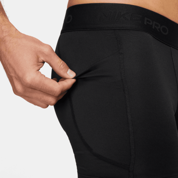 NIKE M NP DF SHORT 5 IN BLACK/WHITE – Bild 6