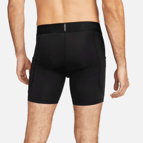 NIKE M NP DF SHORT BLACK/WHITE – Bild 3