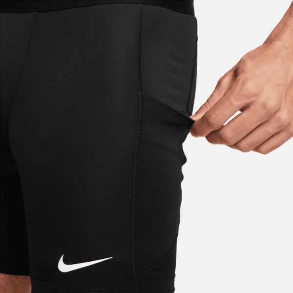 NIKE M NP DF SHORT BLACK/WHITE – Bild 5