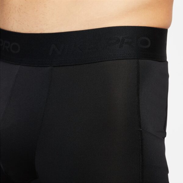 NIKE M NP DF SHORT BLACK/WHITE – Bild 6