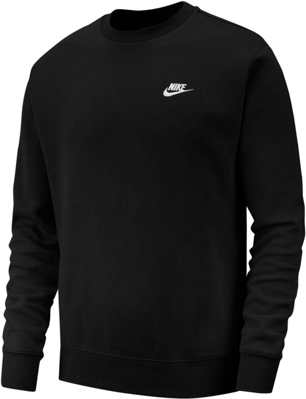NIKE M NSW CLUB CRW BB BLACK/WHITE