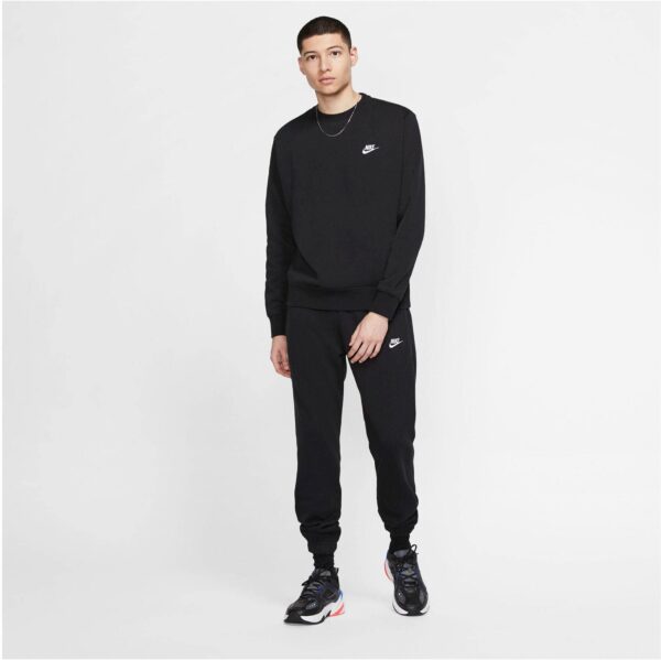 NIKE M NSW CLUB CRW BB BLACK/WHITE – Bild 3