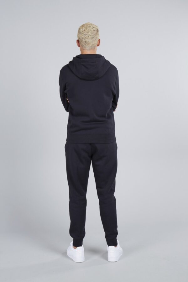 NIKE M NSW CLUB HOODIE FZ BB BLACK/BLACK/WHITE – Bild 6