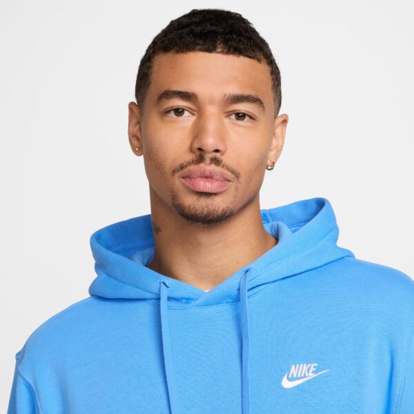 NIKE M NSW CLUB HOODIE PO BB UNIVERSITY BLUE/UNIVERSITY BLU – Bild 6