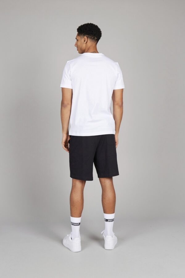 NIKE M NSW CLUB TEE WHITE/BLACK – Bild 9