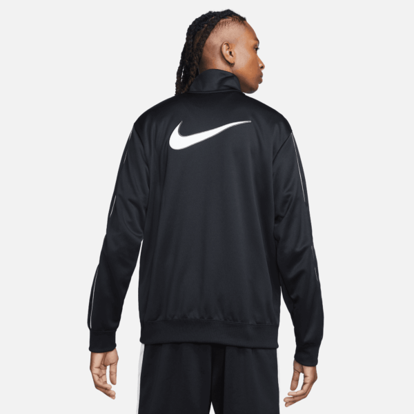 NIKE M NSW SP PK TRACKTOP BLACK/WHITE – Bild 2