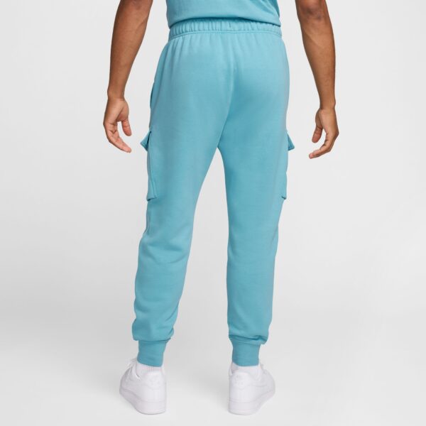 NIKE M NSW SW AIR CARGO PANT FLC BB DENIM TURQ/BLACK – Bild 2