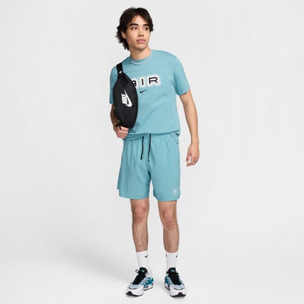 NIKE M NSW SW AIR GRAPHIC TEE DENIM TURQ/BLACK – Bild 4