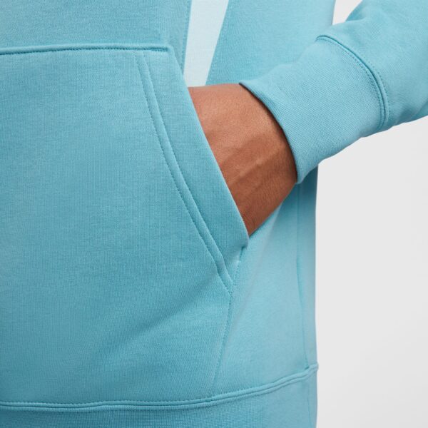 NIKE M NSW SW AIR PO HOODY FLC BB DENIM TURQ/GLACIER BLUE/BLACK – Bild 5