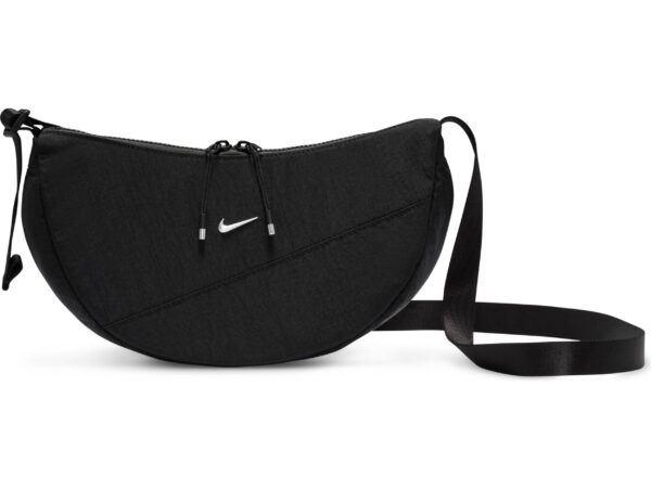 NIKE NK AURA CRESCENT CROSSBODY BLACK/BLACK/MATTE SILVER