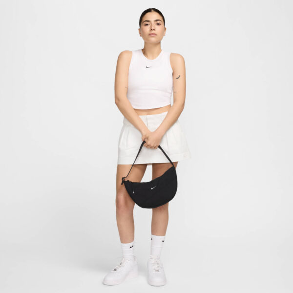 NIKE NK AURA CRESCENT CROSSBODY BLACK/BLACK/MATTE SILVER – Bild 3
