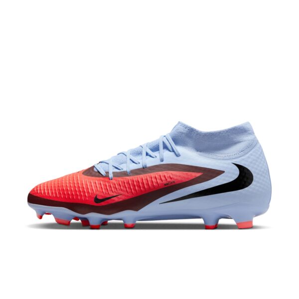 NIKE PHANTOM 6 HIGH ACAD FG/MG ROYAL TINT/BRIGHT CRIMSON – Bild 4