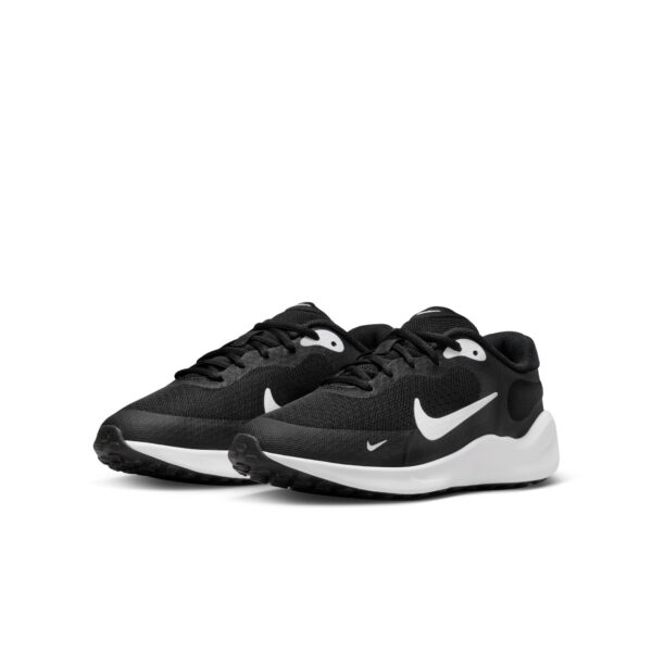 NIKE NIKE REVOLUTION 7 (GS) BLACK/WHITE-WHITE – Bild 3