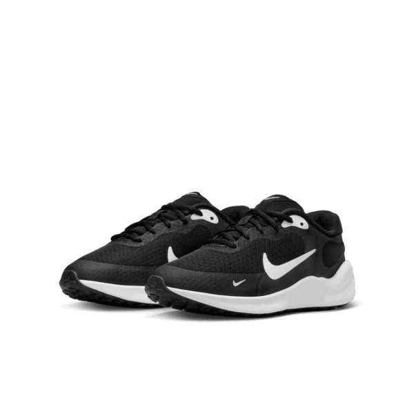 NIKE NIKE REVOLUTION 7 (GS) BLACK/WHITE-WHITE – Bild 4