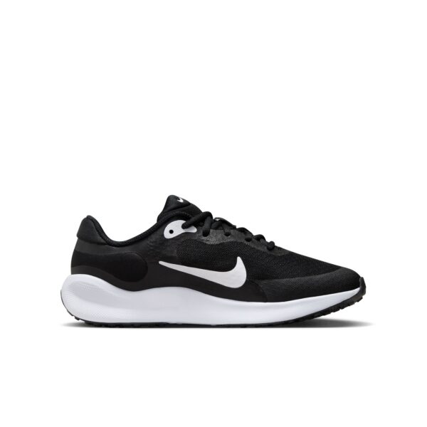 NIKE NIKE REVOLUTION 7 (GS) BLACK/WHITE-WHITE – Bild 9