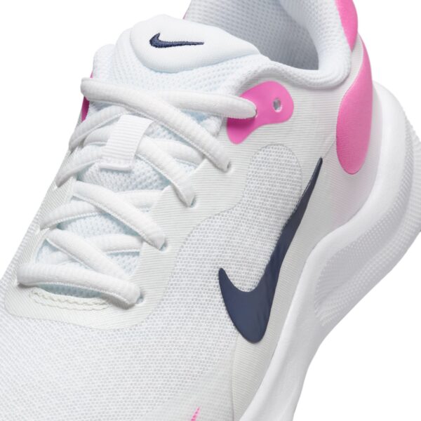 NIKE NIKE REVOLUTION 7 (GS) WHITE/MIDNIGHT NAVY-PLAYFUL PI – Bild 7