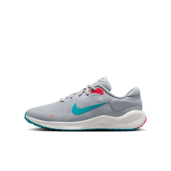 NIKE NIKE REVOLUTION 7 (GS) WOLF GREY/DUSTY CACTUS-BRIGHT – Bild 2