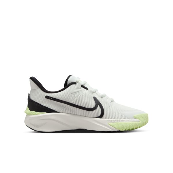 NIKE NIKE STAR RUNNER 4 NN (GS) SUMMIT WHITE/BLACK-BARELY VOLT – Bild 3