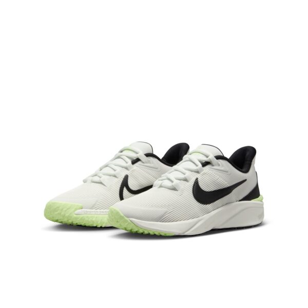 NIKE NIKE STAR RUNNER 4 NN (GS) SUMMIT WHITE/BLACK-BARELY VOLT – Bild 6