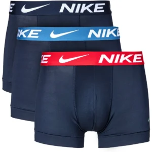 NIKE TRUNK 3PK BLACK/WHITE/UNI RED/PHOTO BLUE