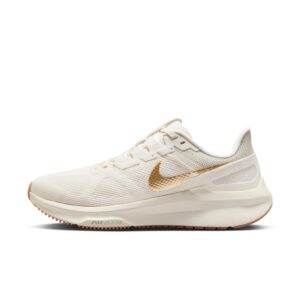 NIKE W NIKE AIR ZOOM STRUCTURE 25 PHANTOM/METALLIC GOLD-WHITE