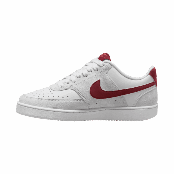 NIKE W NIKE COURT VISION LO WHITE/TEAM RED-ADOBE-DRAGON RE – Bild 3