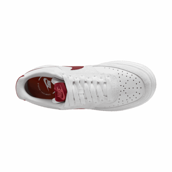 NIKE W NIKE COURT VISION LO WHITE/TEAM RED-ADOBE-DRAGON RE – Bild 4