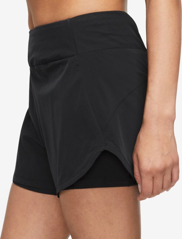 NIKE W NK BLISS DF MR 3IN 2N1 SHORT BLACK/REFLECTIVE SILV – Bild 5