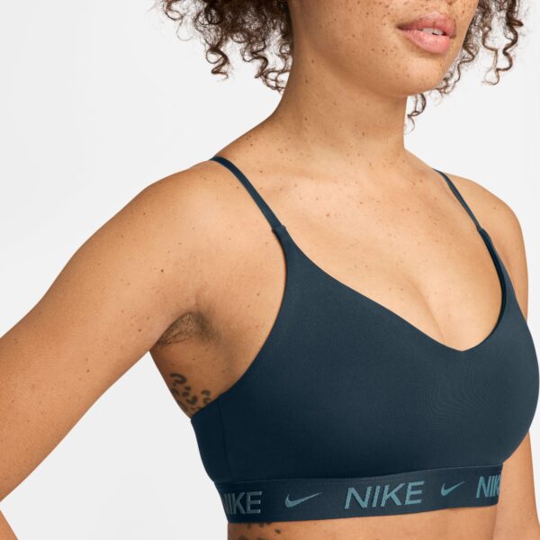 NIKE W NK DF INDY LGT SPT BRA ARMORY NAVY – Bild 3