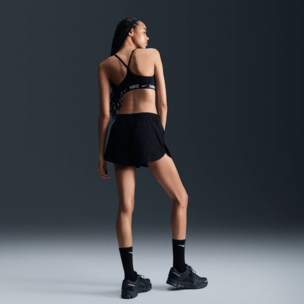 NIKE W NK DF INDY LGT SPT BRA BLACK/BLACK/WHITE – Bild 2
