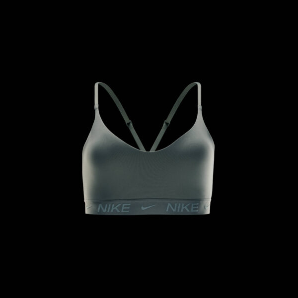 NIKE W NK DF INDY LGT SPT BRA LIGHT ARMY – Bild 3