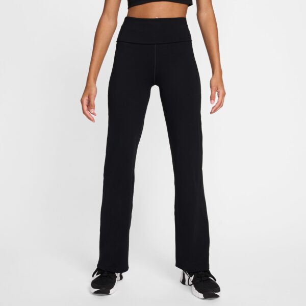 NIKE W NK DF ONE HR FLDOVR PANT BLACK