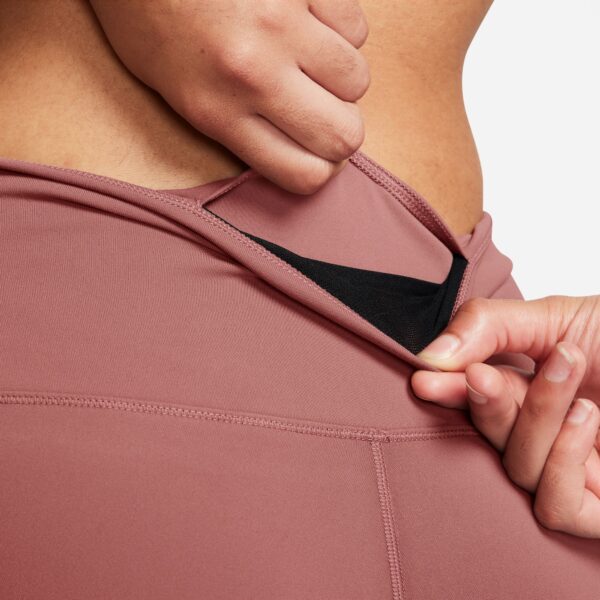 NIKE W NK DF ONE HR TIGHT CANYON PINK/BLACK – Bild 3