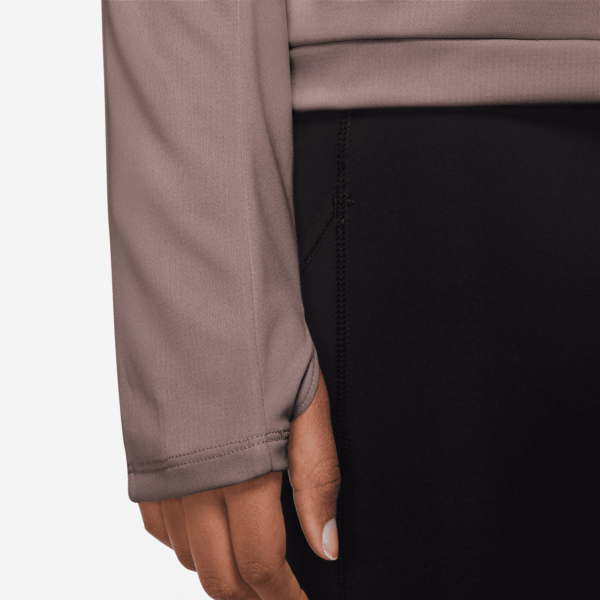 NIKE W NK DF PACER CREW SMOKEY MAUVE/REFLECTIVE SILV – Bild 3