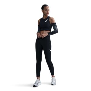 NIKE W NK FAST DF MR 7/8 TGT SW BLACK