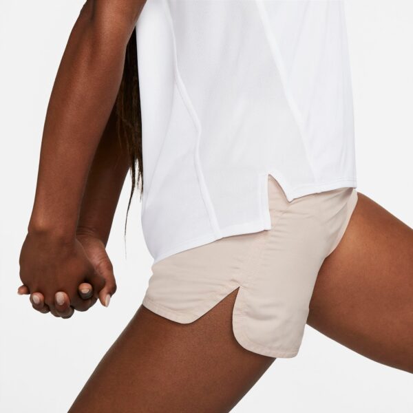 NIKE W NK FAST DF SS TOP WHITE/REFLECTIVE SILV – Bild 5