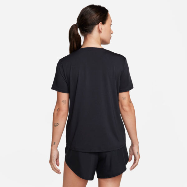 NIKE W NK ONE CLASSIC DF SS TOP BLACK/BLACK – Bild 2
