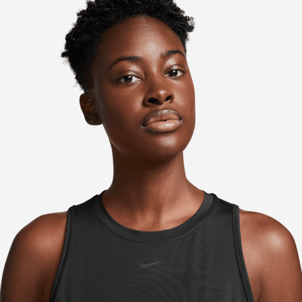 NIKE W NK ONE CLASSIC DF TANK BLACK/BLACK – Bild 3