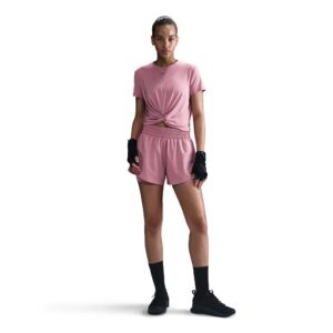 NIKE W NK ONE CLASSIC TWST SS ELEMENTAL PINK/BLACK