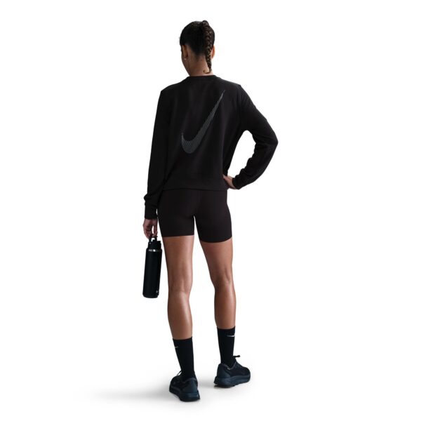 NIKE W NK ONE DF CREW HBR TT BLACK/COOL GREY/WHITE – Bild 2