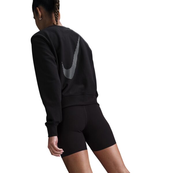 NIKE W NK ONE DF CREW HBR TT BLACK/COOL GREY/WHITE – Bild 4