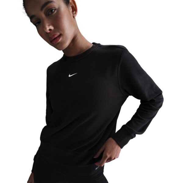NIKE W NK ONE DF CREW HBR TT BLACK/COOL GREY/WHITE – Bild 5